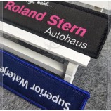 portachiavi personalizzati in tessuto personalizzato per abbigliamento con anello in metallo