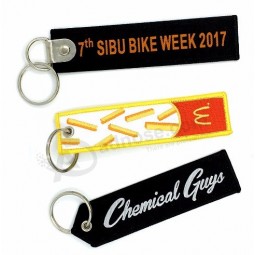 promozione portachiavi personalizzati con logo in tessuto