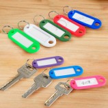 Hôtels Coloré Porte-clés En Plastique Porte-clés Langue ID Tags Étiquettes Porte-clés