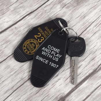 OVERLOOK HOTEL Chambre 237 Porte-clés Noir Rouge « The Shining » Porte-clés Horreur Film Porte-clés Accessoires Bijoux Cadeau pour les amis