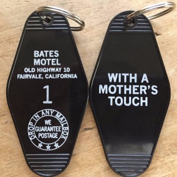 Psycho BATES motel chambre 1 porte-clés, porte-clés horreur Movie Prop
