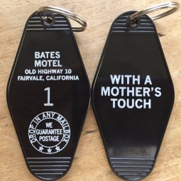 Psycho BATES motel room 1 keychain, key fob horror Movie Prop