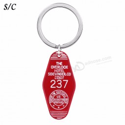 O hotel do negligencie o keychain do logotipo 237 bates motel