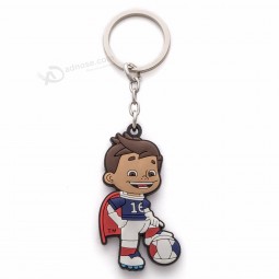 Neue produkte großhandel fabrik benutzerdefinierte beste qualität gummi weiche pvc keychain, schlüsselanhänger benutzerdefinierte logo
