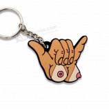 fördernde Gewohnheit Kein minimales billiges Soem 3d weiches PVC-Logo keychain