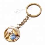 Förderung machen billiges kundenspezifisches Peter-Kaninchenfoto keychain