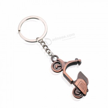 Top quality zinc alloy metal key chain motorcycle metal 3d car keychain
