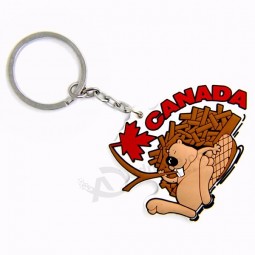 kundenspezifisches Logo der neuen Produkte des fördernden Geschenks weiches PVC-Gummi keychain