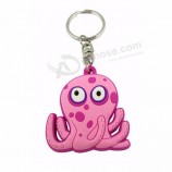 Großhandelsgewohnheit 2D weiches PVC keychain