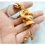 Gravure tridimensionnelle Porte-clés Singe réaliste