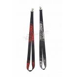 Individuell bedruckte Lanyards aus Polyester mit Logo-Ausschnitt und Ausweis