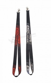 personalized logo neck printed custom polyester lanyards with id card