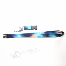 定制徽标挂绳印刷面料腕带安全挂绳