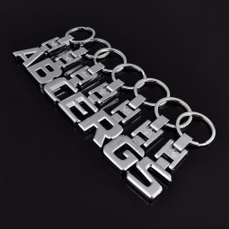 Metallauto-Firmenzeichen keychain für Mercedes-Großverkauf