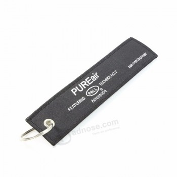 Logo Airbus polyester broderie porte-clés cadeau de Noël