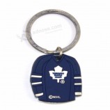 Personnaliser le logo en relief Porte-clés promotionnel en caoutchouc souple en PVC