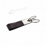 Qualitätsproduktförderung kundenspezifische lederne Gitter keychains für Förderung