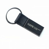 Style simple Véritable promotion Porte-clés en cuir métallique personnalisé