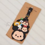 Suitcase Protective Covers Trolley Tsum Mickey Alines Minnie Luggage Bags Accessories Cute Travel Label Straps Suitcase Tag