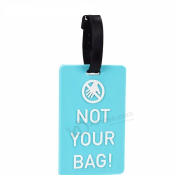 Accessori da viaggio in PVC etichette per bagagli cinturini valigia nome ID indirizzo tag imbarco bagagli Tag bagagli etichette