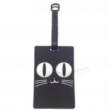 silikagel katzen gepäckanhänger reisezubehör pvc weichplastik haltergurte tragbares etikett etichetta valigia label viaje