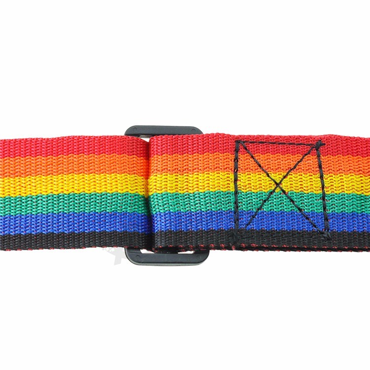 Manufacturer Free Design PortableLuggageScale Tag Rainbow Luggage Strap
