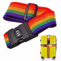 Fabricant PortableLuggageScale Tag Rainbow Luggage Strap