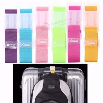 Sac de valise réglable Sangles de bagages de voyage Boucle Bagages Arrimage Ceinture Lock 2.5cm