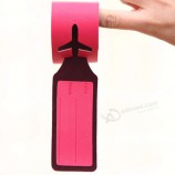 Gepäckanhänger Abdeckung kreative Accessoires niedlich Neuheit Gummi funky Reisegepäck Label Riemen Koffer Gepäckanhänger tragbaren Etikett