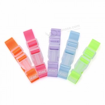 1PC Nouveau Portable Ceinture De Bagages Crochet Clip Ceinture Boucle De Bagages Mains Libres Facile Voyage Porte-Bagages Sangles De Ceinture Clip Fixe