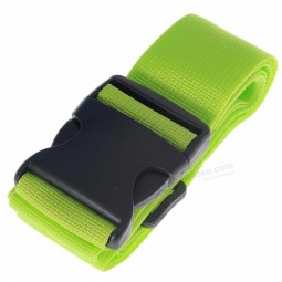 Sangles de valise réglables Ceinture de voyage Boucle de ceinture de voyage Serrure d’arrimage, vert