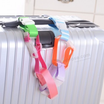Barre d’attache de voyage Bagage Boucle suspendue Sangle Portable Clip Boucle Ceinture Bagages Anti Chute Sangle Boucle Ceinture de sécurité
