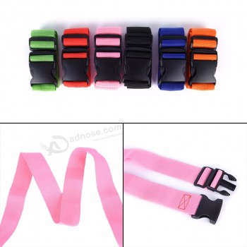 1PCS New Ywllow Travel Baggage Packing Buckle Tie Belt Lock Adjustable Luggage Suitcase Straps 2styles