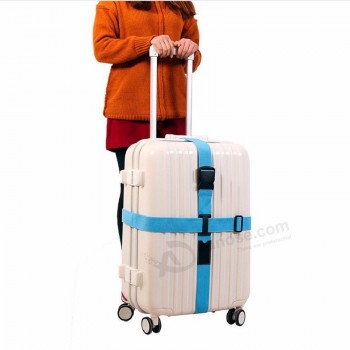 ファッションクロスベーリングベルト超長荷物梱包ベルト旅行スーツケース包帯調節可能なベルトロックストラップ200 * 180 * 5cm