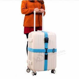 Fashion Cross baling belt Ultralong Luggage Packing Belt Travel Suitcase Bandage Adjustable Belt Lock Strap 200*180*5cm