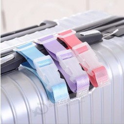 Tracolla per il bagaglio a tracolla per bagagli di alta qualità regolabile Valigia di sicurezza regolabile Accessori per borse da viaggio Ganci