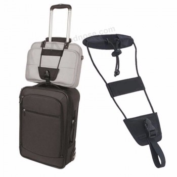 Accessoires de voyage Sangle de bagage télescopique élastique Chariot Ceinture Valise Chariot fixe Fournitures de sécurité réglables Emballage