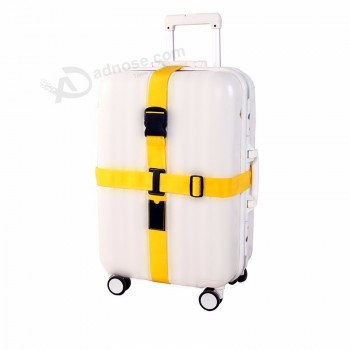 Correia de bagagem telescópica fixa cinto de mala carrinho de segurança ajustável sacos escaláveis ​​peças caso acessórios de viagem suprimentos