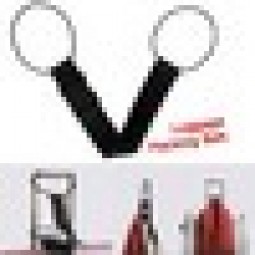 Forte nylon preto de viagem portátil cinta de bagagem mala de embalagem cinto fixo acessórios de segurança ajustável suprimentos produtos