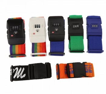 Combination luggage strap/promotional belt