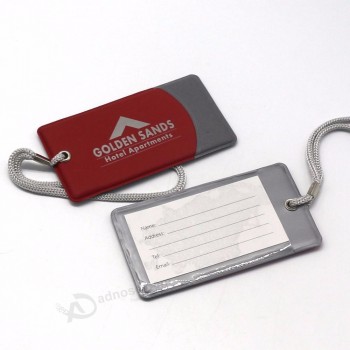 wholesale customized size pvc free printable luggage tag template