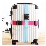 Factoru vente directe ceinture à bagages élastique sangle de bagages colorée