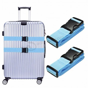 Vente en gros sangle de valise de voyage ceinture d’emballage de valise réglable