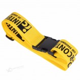 Ceinture à bagages en PP avec impression personnalisée, ceinture à bagages de voyage, ceinture de valise en nylon, ceinture de chariot, valise de voyage