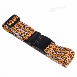 Ceinture à bagages à imprimé léopard, ceinture d’impression en couleur, ceinture promotionnelle