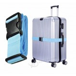 ロックが付いている昇進のカスタムデザインのロゴポリエステル荷物ベルト