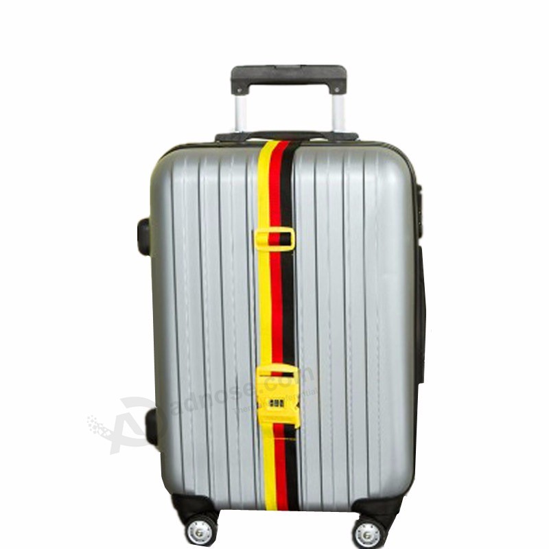 Bandeira de França Cinto de bagagem, cinto de bagagem de viagem, impressão de presente promocional cinto de bagagem