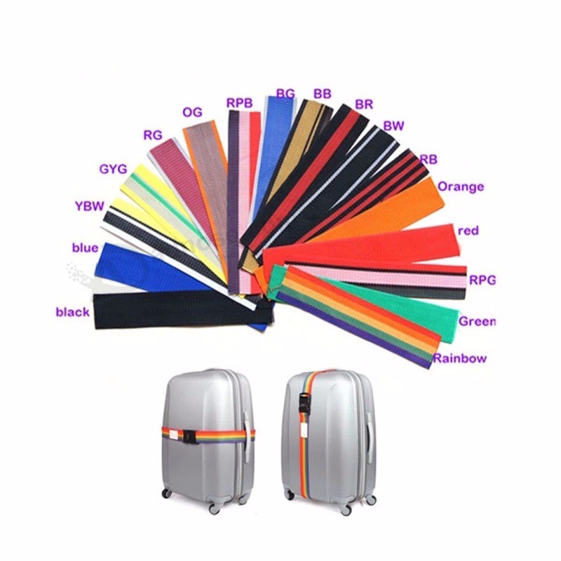 France Flag Luggage Belt, Travel Luggage Belt, Promotional Gift Printing Luggage Belt