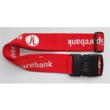 Sangle de bagage Bretelles réglables Ceinture de valise extra longue avec serrure de sécurité