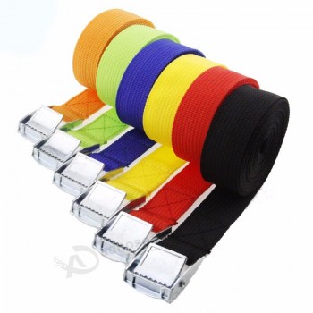3M Car Auto Car Boat Fixed Strap Luggage Belt Retractor With Alloy Buckle Colorful